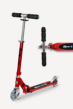 Load image into Gallery viewer, Red Micro Sprite 2 Wheeled Scooter