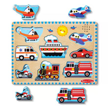 Load image into Gallery viewer, Vehicles Sound Puzzle