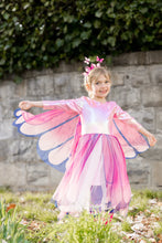 Load image into Gallery viewer, Butterfly Twirl Dress With Wings Size 3/4