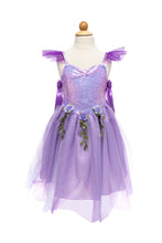 Load image into Gallery viewer, Lilac Sequins Forest Fairy Tunic Size 3-4