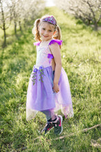 Load image into Gallery viewer, Lilac Sequins Forest Fairy Tunic Size 3-4