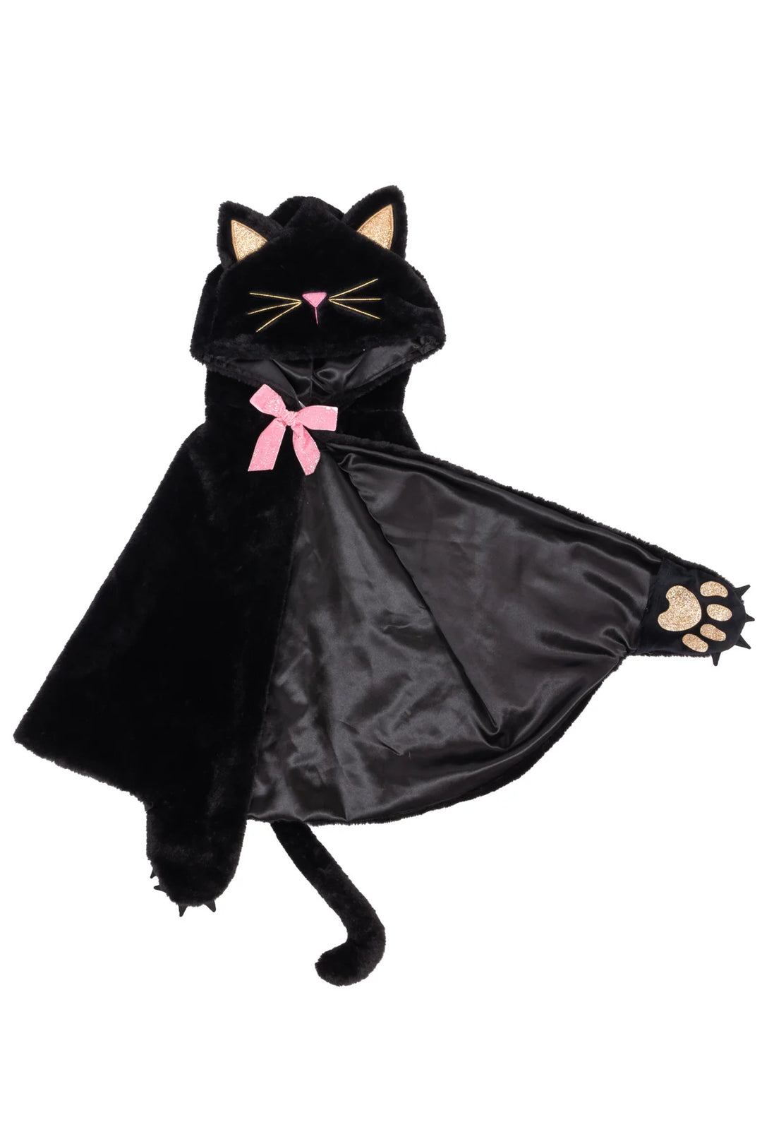 Black Cat Cuddle Cape Size 2T