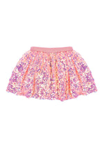 Load image into Gallery viewer, Center Stage Hot Pink Sequins Skirt Size 4-6
