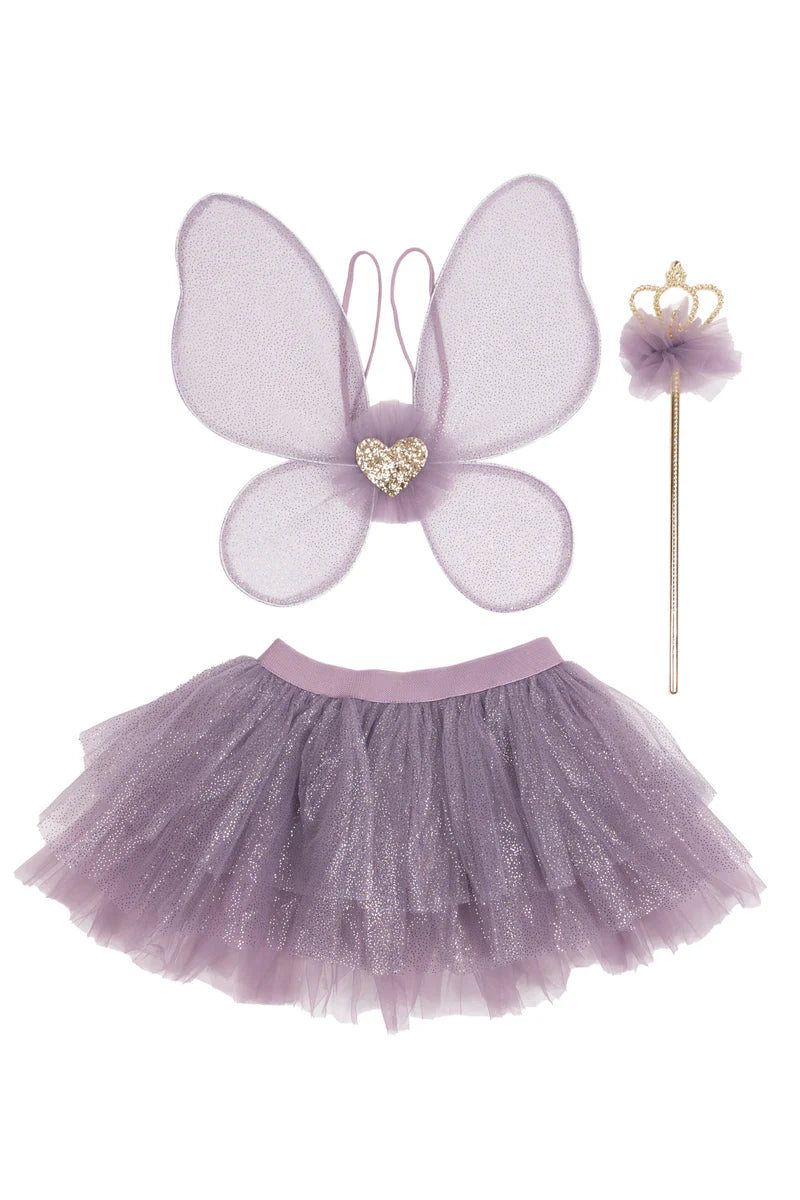 Royal Fairy Princess Skirt Purple Size 4-6