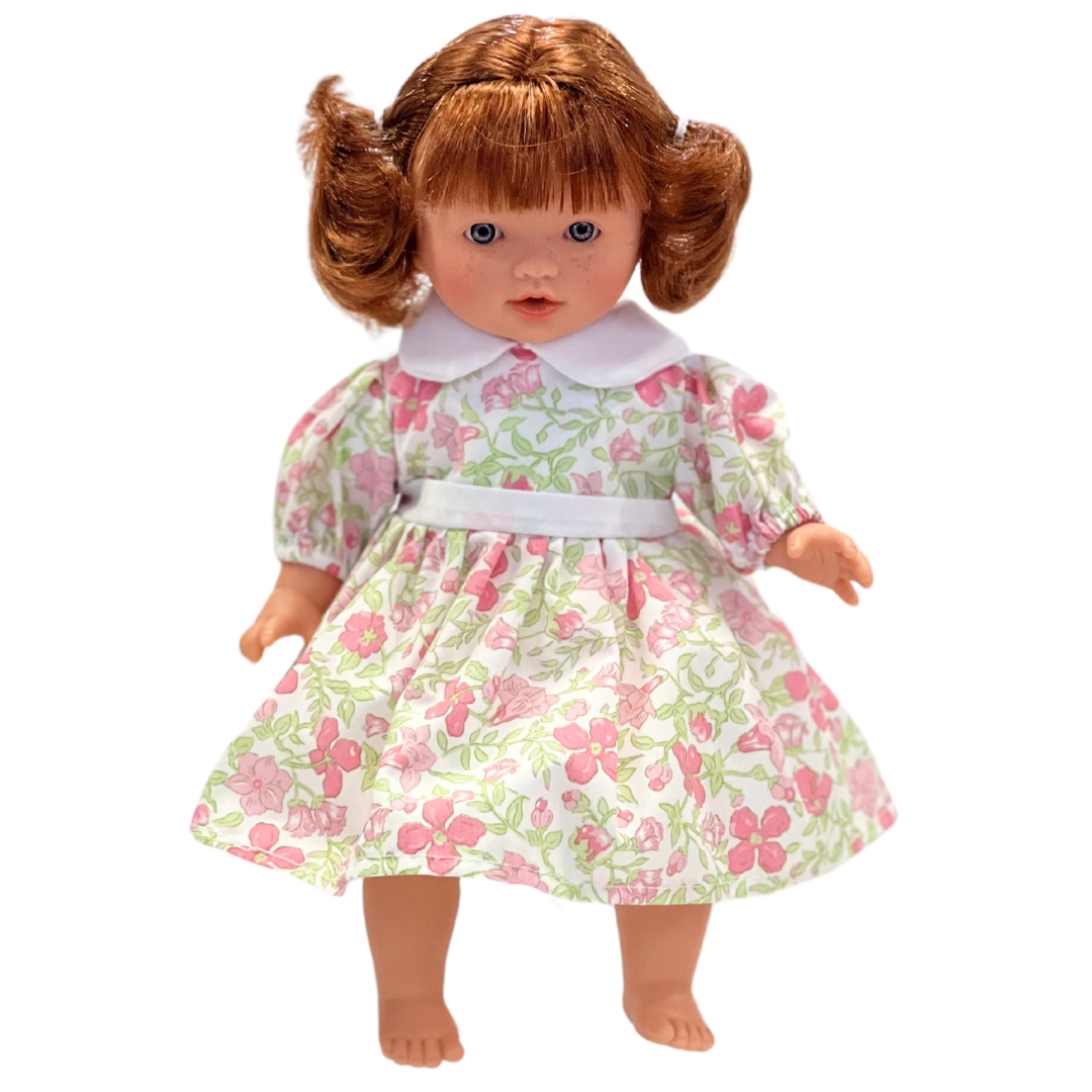 10" Hailey Doll Red Pigtails With Blue Eyes