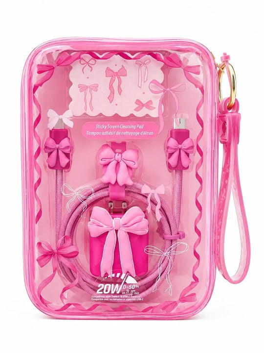 Bowtiful On The Go Charging Set