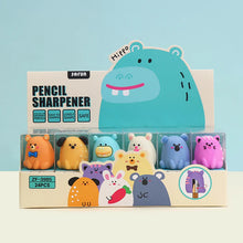 Load image into Gallery viewer, Round Animal Pencil Sharpener