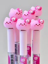Load image into Gallery viewer, Sakura Cat Spinning Gel Pen