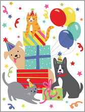 Load image into Gallery viewer, Dogs &amp; Cats Birthday Card