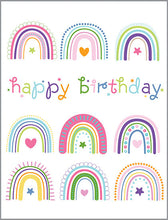 Load image into Gallery viewer, Rainbows Birthday Card