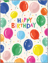 Load image into Gallery viewer, Floating Balloons Birthday Card