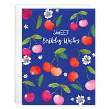 Load image into Gallery viewer, Sweet Cherries Birthday Card