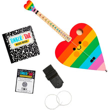 Load image into Gallery viewer, Rainbow Heart TinkerTar Guitar