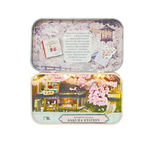 Load image into Gallery viewer, DIY Mini Tiniatures Sakura Station
