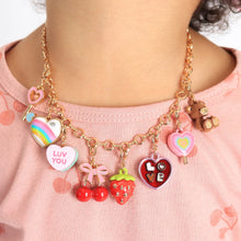 Load image into Gallery viewer, Gold Strawberry Charm