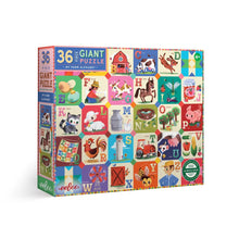 Load image into Gallery viewer, 36 PC My Farm Alphabet Giant Puzzle
