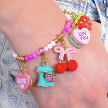 Load image into Gallery viewer, Gold Cherries Charm