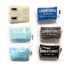 Load image into Gallery viewer, Creatibles Air Dry Clay Speedy Shark Kit