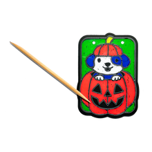 Load image into Gallery viewer, Boo Buddies Mini Scratch &amp; Scribble Window Banner Kit