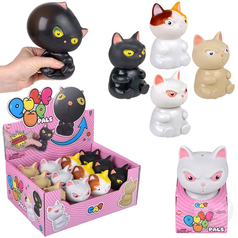 4" Puff-Up Pal Cat