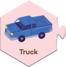 Load image into Gallery viewer, Rhyming Words Hexagon Puzzle Pairs