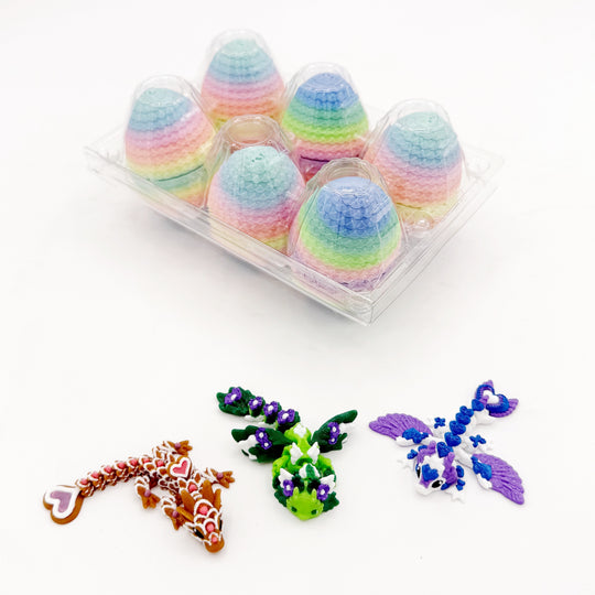 Mystery Mini Dragon Eggs 6-Pack