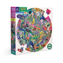 Load image into Gallery viewer, 500 PC Paradise Garden Round Puzzle