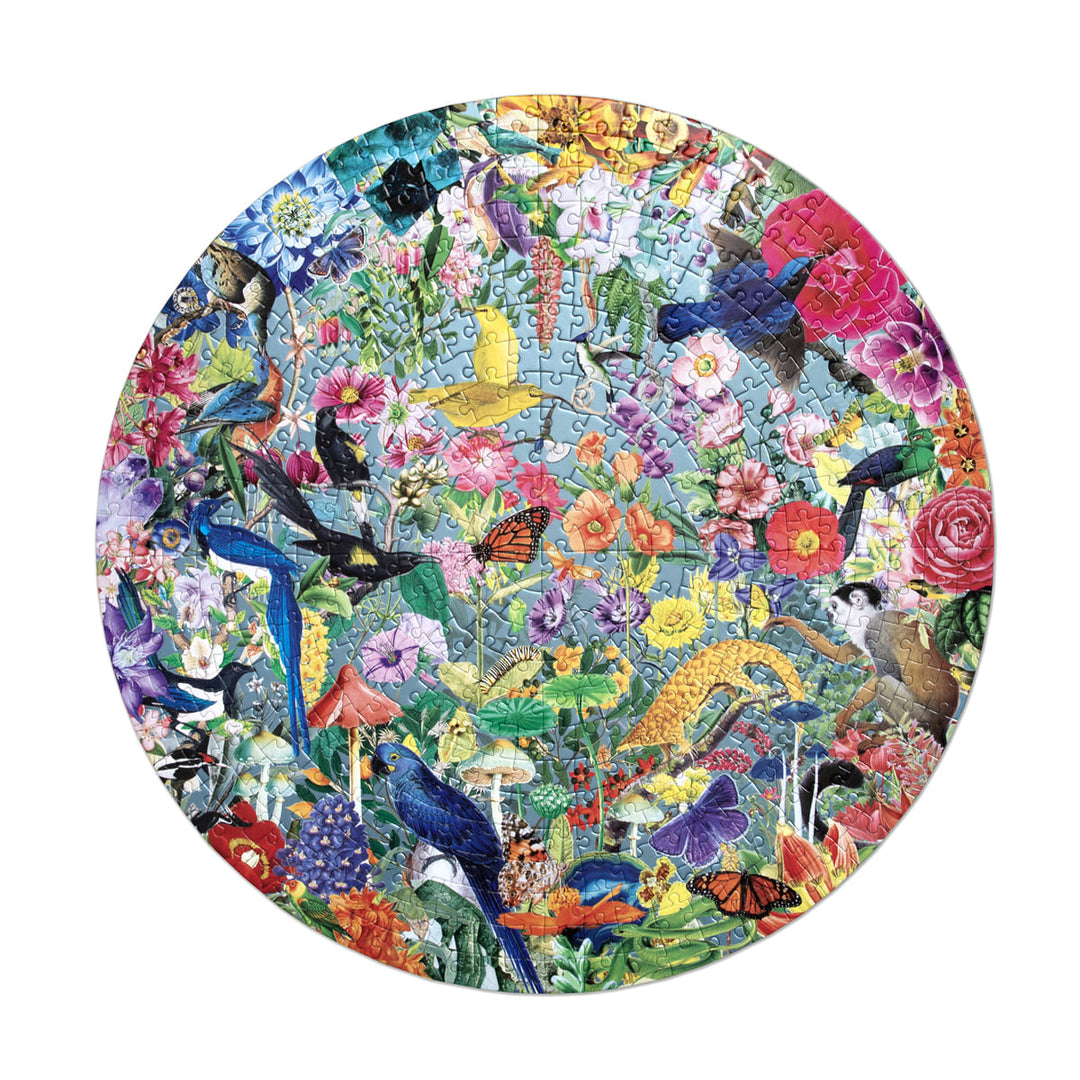 500 PC Paradise Garden Round Puzzle