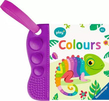 Load image into Gallery viewer, Play+ Flip &amp; Pop Colors Silicone Book