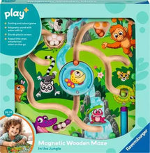 Load image into Gallery viewer, Play+ Magnetic Wooden Maze In The Jungle