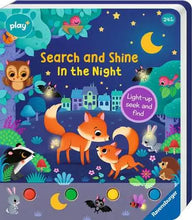 Load image into Gallery viewer, Play+ Search And Shine In The Night Board Book