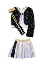 Load image into Gallery viewer, Rock Star Warrior Set With Jacket And Attached Shirt Size 3-4