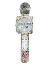 Load image into Gallery viewer, Sing A Long Bling Karaoke Microphone Confetti