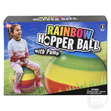 Load image into Gallery viewer, 18" Rainbow Hopper Ball