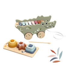 Load image into Gallery viewer, Croco Xylo &amp; Activity Pull Along