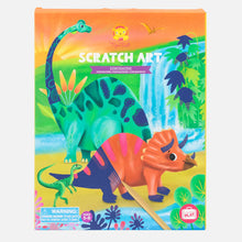 Load image into Gallery viewer, Scratch Art Dinosaurs