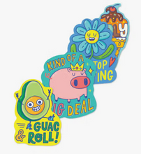 Load image into Gallery viewer, Punny Pals Vinyl Stickers