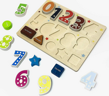 Load image into Gallery viewer, Number And Shapes Puzzle