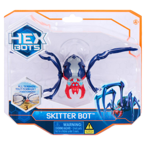 Hex Bots Skitter Bot Spider Red