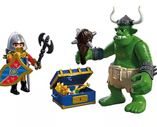 Load image into Gallery viewer, Troll With Lion Knight Treasure