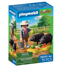 Load image into Gallery viewer, Farmer With Pot Bellied Pig