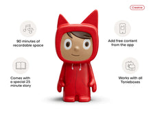 Load image into Gallery viewer, Toniebox Lite My Story Set Red
