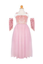 Load image into Gallery viewer, Velvety Soft Sleeping Sweetheart Gown With Arm Warmers Size 5-6