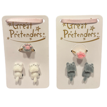Load image into Gallery viewer, Boutique Tiny Paws Treasure Earring And Ring Set