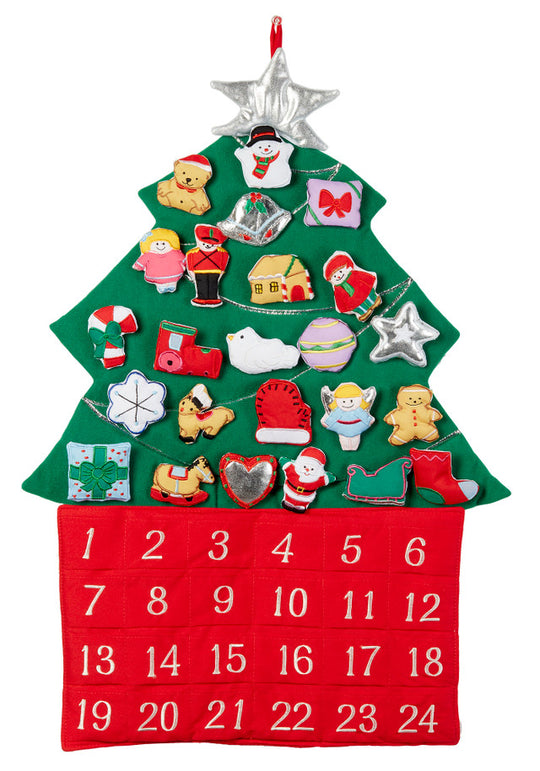 Christmas Tree Fabric Advent Calendar