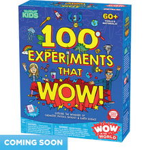 Load image into Gallery viewer, Wow In The World 100 Experiments That WOW!