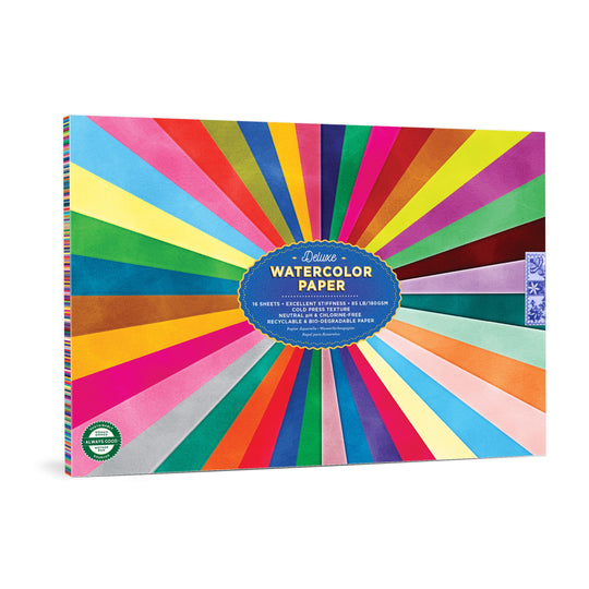 Rainbow Watercolor Paper Pad