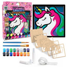 Load image into Gallery viewer, Unicorn Wooden Art