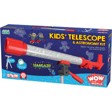 Load image into Gallery viewer, Wow In The World Kid's Telescope &amp; Astronomy Kit