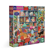 Load image into Gallery viewer, 1000 PC English Cottage Library Puzzle